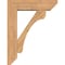 Ekena Millwork Legacy Slat Smooth Bracket w/ Offset Brace, Western Red Cedar, 7 1/2"W x 28"D x 36"H BKT0806X28X36LEC06SWR - alternate 4